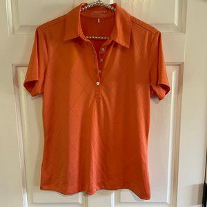 Nike Golf Ladies Short Sleeve Collared Polo Shirt Size M